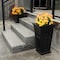 Mayne Fairfield 28in Tall Planter - Black 2-Pack 7847-B - alternate 4